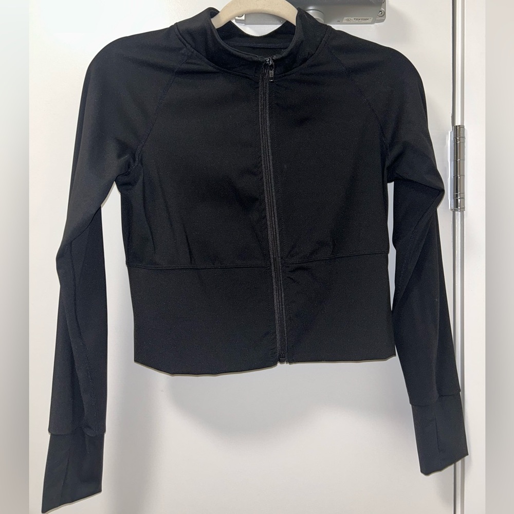 ZIP UP ATHLETIC SWEATER
